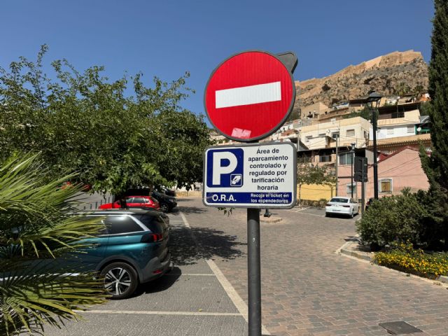Lorquinos y visitantes podrán estacionar gratuitamente en la zona azul durante todo el mes de agosto