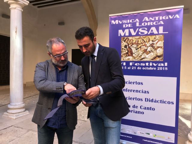 Los monumentos de Lorca recuperarán el vetusto sonido de las melodías histórica gracias a la celebración del VI Festival de Música Antigua