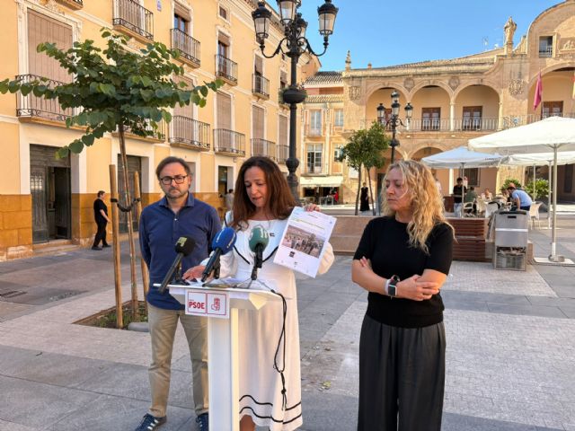 'La incompetencia de Fulgencio Gil hace perder 14 millones de euros en fondos europeos a los lorquinos'