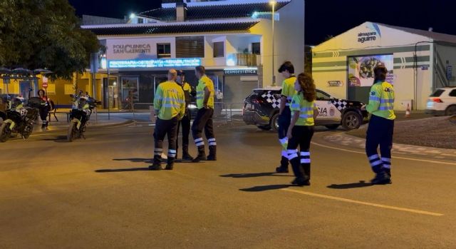 La Policía Local de Lorca incrementa su labor preventiva y de seguridad y cierra el dispositivo especial de estos días con cinco detenidos