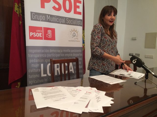 El PSOE transmite su apoyo a los trabajadores de Aguas de Lorca en la reunión con su Comité de Empresa