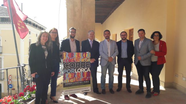El VII 'Corre por Lorca' que organizan Ayuntamiento, La Verdad y la CARM se celebrará el domingo 14 de mayo y colaborará con la Mesa Solidaria