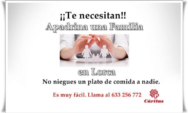 El Partido Popular se suma a la iniciativa de Cáritas 'Apadrina una familia'
