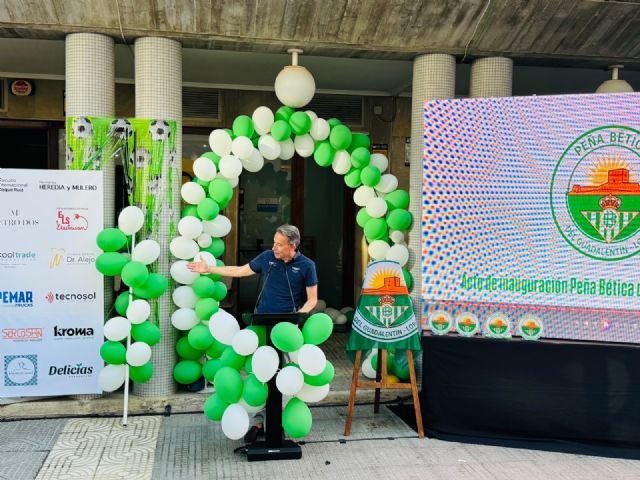 Inauguración oficial de la Peña Bética del Guadalentín-Lorca