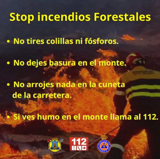 El Ayuntamiento de Lorca insta a la población a extremar las medidas de protección ante la previsión de altas temperaturas