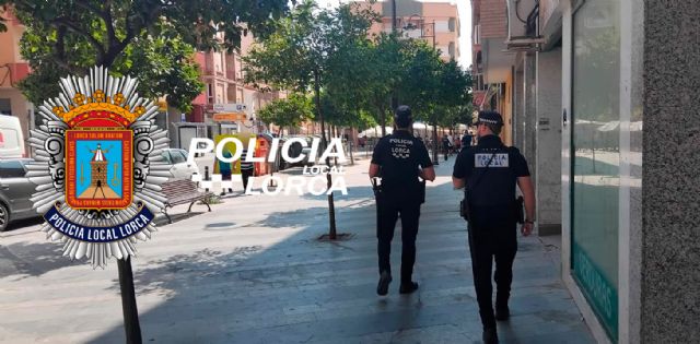 Detenido un joven por robo con violencia a una mujer en vía pública, del casco urbano de Lorca