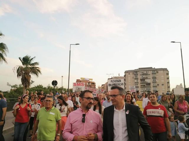 El Alcalde de Lorca valora positivamente la suspensión de la licitación del concurso de transporte sanitario en la Región