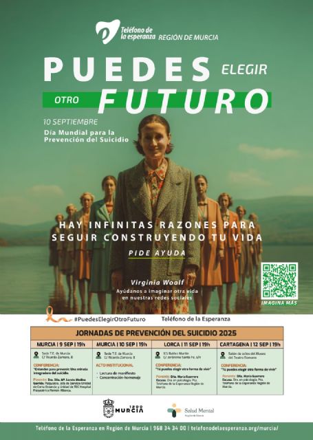 Lorca se suma a la conmemoración del Día Mundial para la Prevención del Suicidio