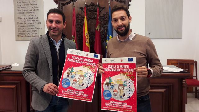El Ayuntamiento abre el plazo de inscripción para que niños de 3 a 12 años puedan participar en las “Escuelas de Navidad para Conciliar y Coeducar”