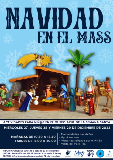 El Paso Azul dará la bienvenida a la Navidad con el encendido del árbol, la inauguración de los belenes y la actuación de La Peña de La Jarapa el 15 de diciembre