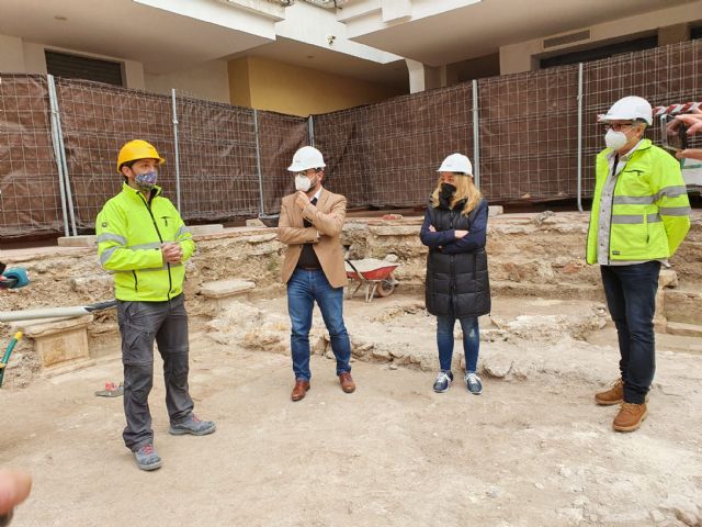 El Ayuntamiento de Lorca inicia la excavación del Claustro de Santo Domingo para la puesta en valor de los hallazgos arqueológicos encontrados en la zona