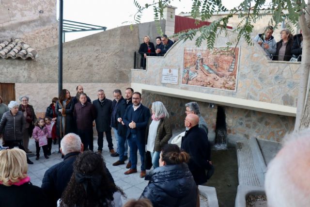 El Ayuntamiento de Lorca lleva a cabo la recuperación y puesta en valor de un antiguo lavadero en la pedanía de Coy
