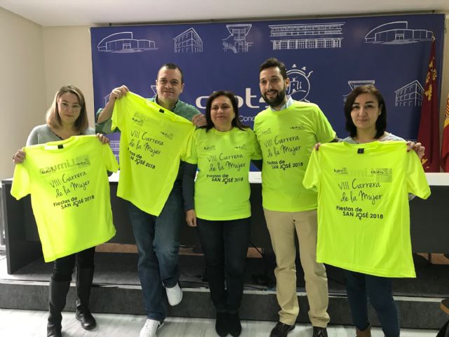 La VIII Carrera de la Mujer se celebrará por primera vez este año junto a la Carrera Popular 'Fiestas de San José'