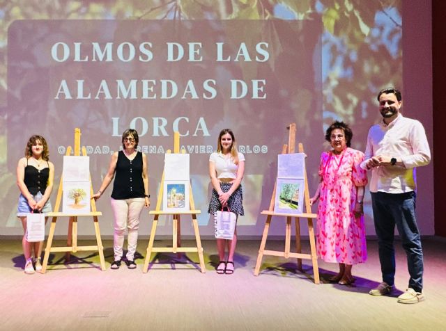 El proyecto 'Los Olmos y los Centros Educativos' llega a su fin con la entrega de premios del concurso de pintura 'Los Olmos de La Alameda'