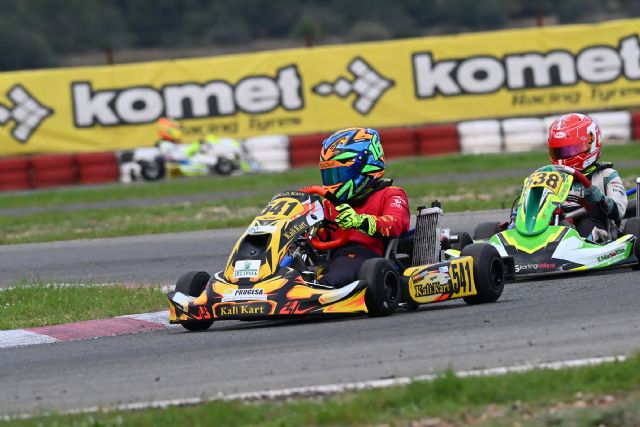 Pablo Segura demuestra su velocidad mundial en las IAME World Finals de Valencia