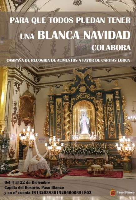 Recogida de alimentos para una Blanca Navidad