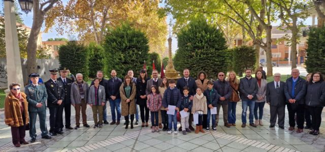 El Ayuntamiento de Lorca conmemora el Día de la Constitución con un acto institucional en el que se han leído diversos artículos de la Carta Magna