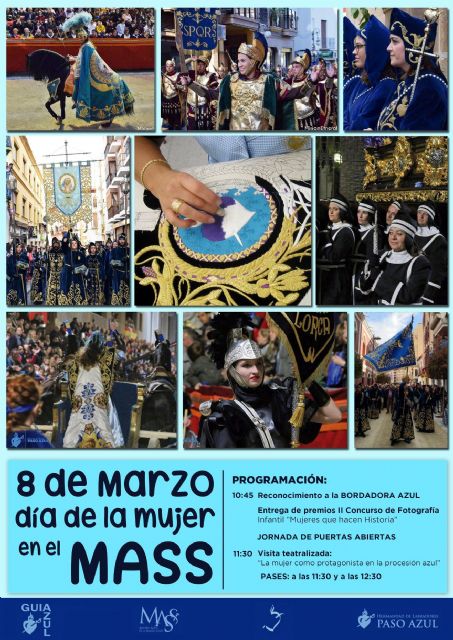 El trabajo de las bordadoras azules quedará inmortalizado en el Museo Azul de la Semana Santa con una placa en homenaje a su labor intachable
