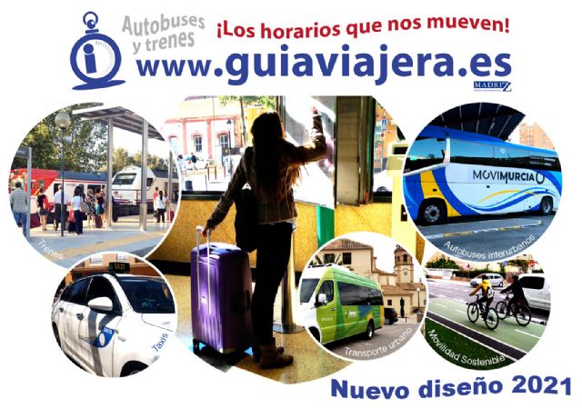 'Guía viajera' renueva su imagen y reúne los principales horarios de servicio público con las comarcas cercanas y destinos más frecuentes