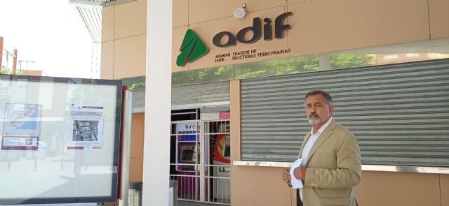 El PP reclama al gobierno central que concrete la fecha para la recuperación del servicio de trenes en Lorca y la reapertura de la línea con Andalucía