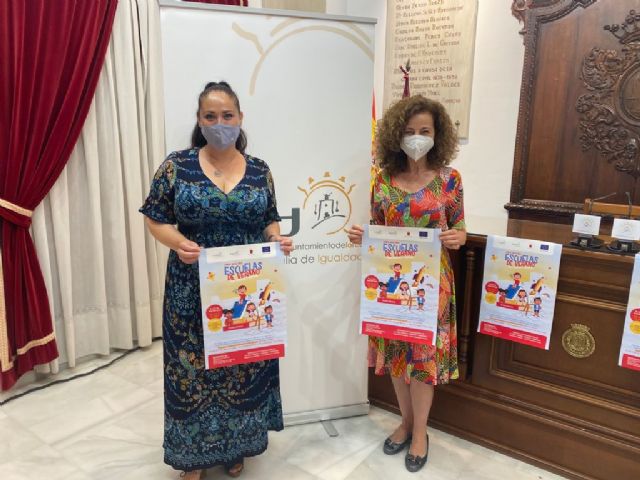 El Ayuntamiento de Lorca oferta 105 plazas en una nueva edición de las ´Escuelas de Verano para Conciliar y Coeducar´ que se desarrollará del 19 al 30 de julio