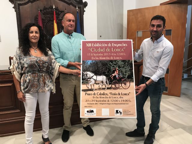 Más de 40 coches de caballos participarán en la XIII Exhibición de Enganches de la Feria de Lorca