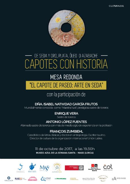 La mesa redonda 'El capote de paseo: arte en seda' reafirmará al MASS como centro de la cultura taurina el próximo 11 de octubre