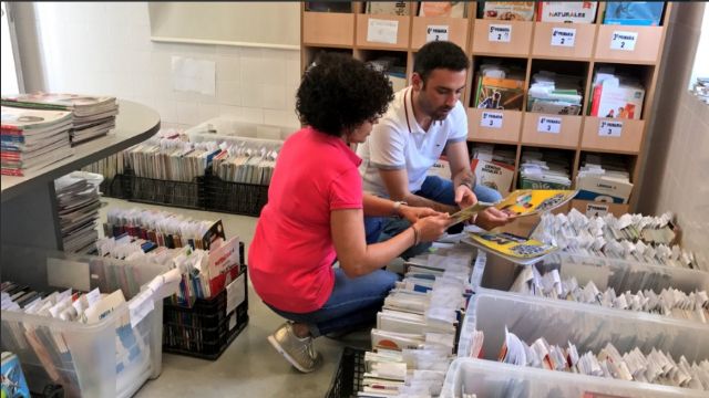 El Banco Municipal de Intercambio de Libros de Texto ha beneficiado este año a 3.086 familias lorquinas