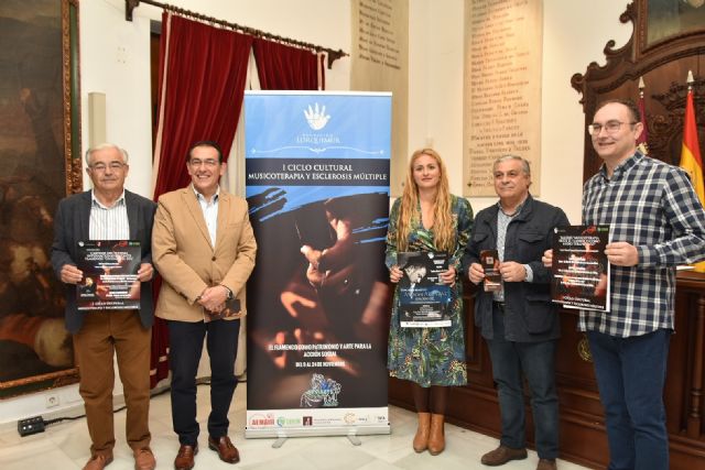 Lorca acoge el I Ciclo Cultural Musicoterapia y Esclerosis Múltiple, del  9 al 24 de noviembre, en beneficio de AEMA III