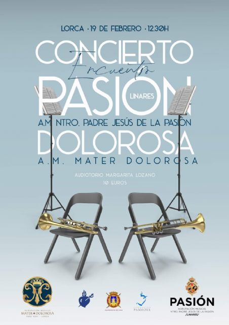 El Paso Azul organiza el Concierto 'Pasión Dolorosa' un encuentro musical que reunirá a las agrupaciones musicales Mater Dolorosa y Pasión de Linares