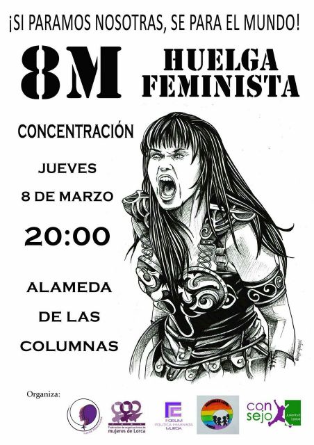 IU-Verdes Lorca se suma a la huelga feminista del 8M