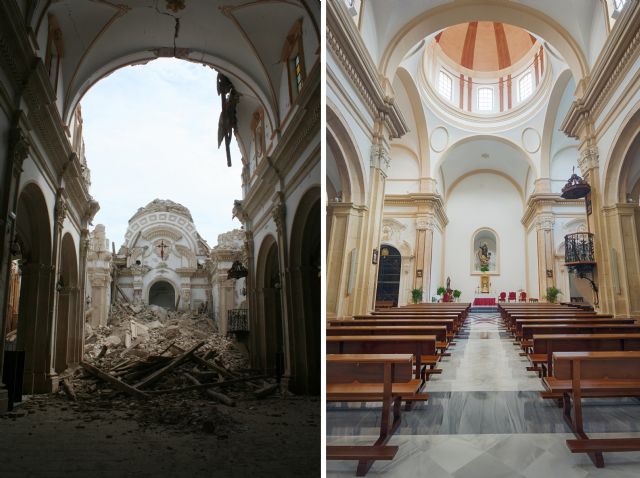 Reconocimiento internacional a la recuperación de las iglesias de Lorca