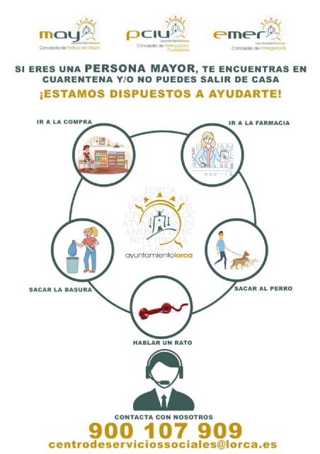 El Ayuntamiento de Lorca pone en marcha el proyecto 'Tu vecino más cercano'