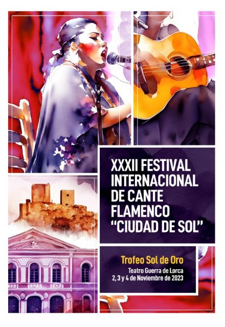El XXXII Festival Internacional de Cante Flamenco ''Ciudad del Sol'' tendrá lugar del 2 al 4 de noviembre