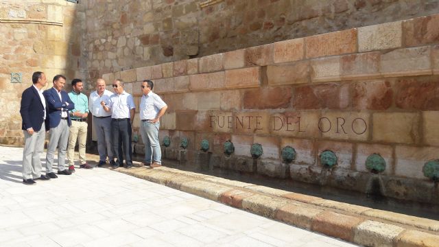 Lorca recupera una seña de identidad histórica, social y cultural gracias a la finalización de los trabajos de recuperación de la Fuente del Oro