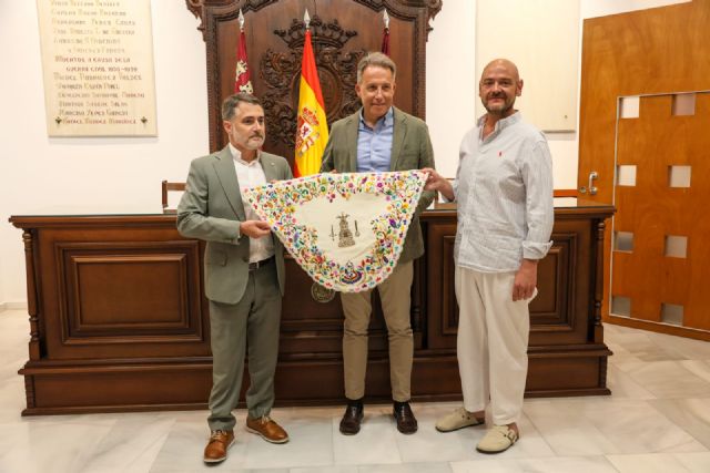 Una delegación institucional de la ciudad francesa de Mauguio Carnon, con la que está hermanada Lorca, visita la ciudad con motivo de la festividad de Santa María la Real de las Huertas
