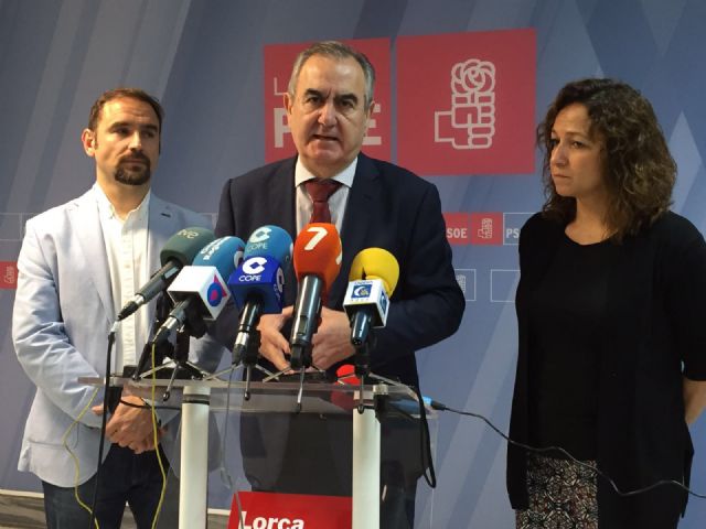 El PSOE vuelve a reivindicar el soterramiento como la única opción para la llegada del AVE a Lorca