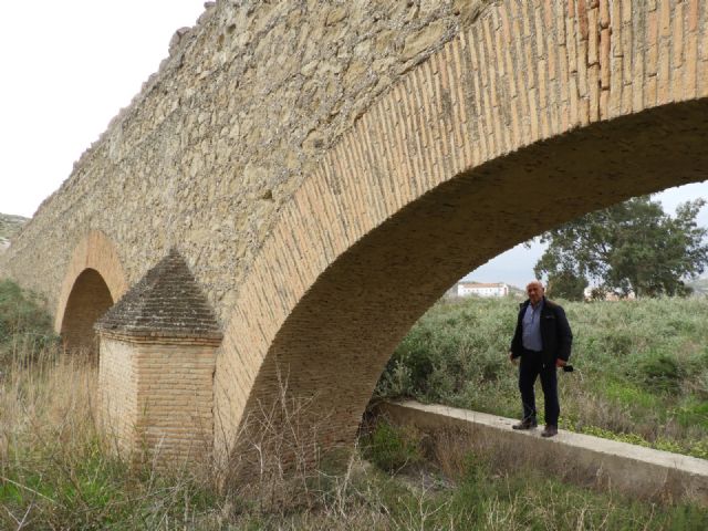IU exige actuaciones en el acueducto de la Zarzadilla a Lorca que, desde el pasado año, está en la 'lista roja del patrimonio histórico español