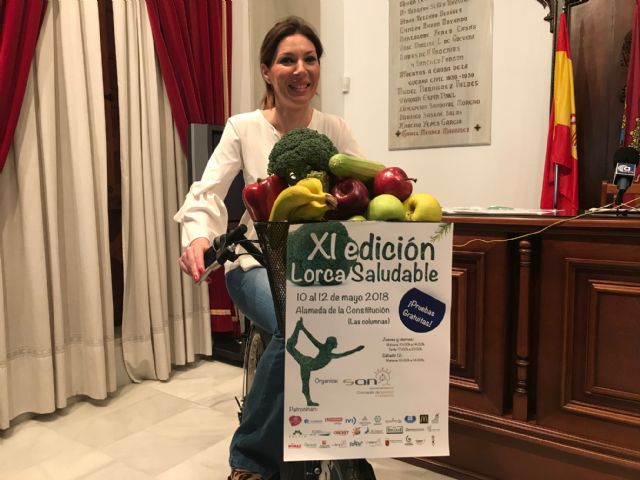 Pruebas de salud, talleres de alimentación sana y actividad de promoción deportiva contra el sedentarismo, entre la oferta de actos englobados en la XI Feria Lorca Saludable