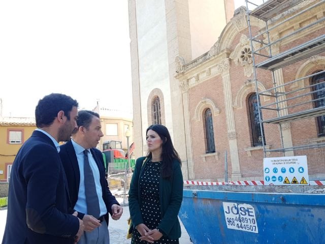 La Comunidad recupera la fachada del santuario de la Virgen de la Huertas de Lorca