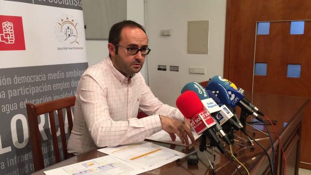 El PSOE alerta del incumplimiento de la Ley de Haciendas Locales por el Ayuntamiento de Lorca