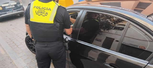 La Policía Local de Lorca despliega más de un centenar de controles de tráfico y seguridad ciudadana y detiene a seis personas
