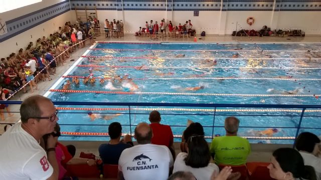 Más de 350 nadadores conmemoran el trígésimo aniversario del Club de Natación con la participación en el Trofeo Ciudad de Lorca