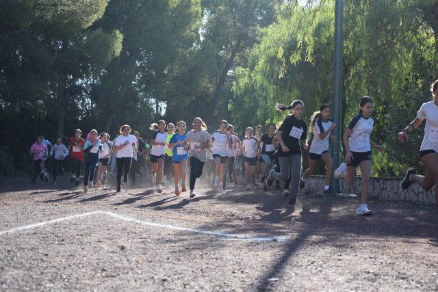 Lorca acoge el jueves la final regional de campo a través del programa de Deporte Escolar con más de 1.100 inscritos