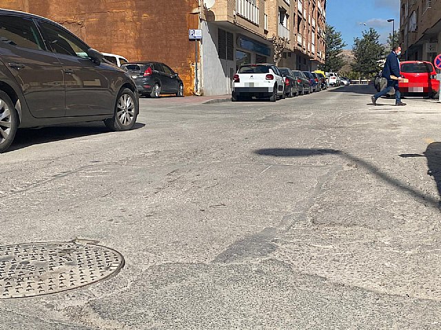 El Ayuntamiento de Lorca acondicionará la calle Molins de Rei, situada en el Residencial Miguel Ángel