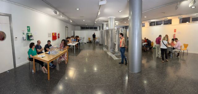 La participación en Lorca en las elecciones al Parlamento Europeo de este domingo sube un 8 por ciento desde mediodía