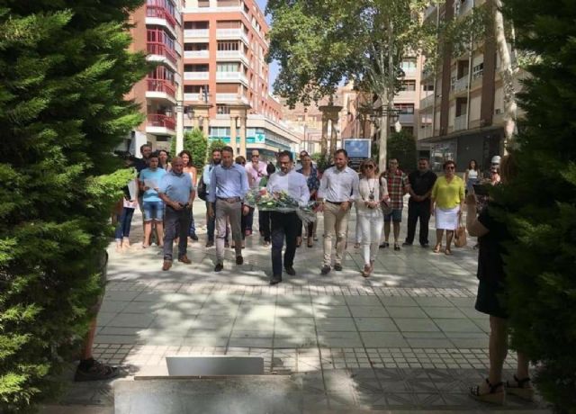 Lorca recordará, este viernes, al concejal Miguel Ángel Blanco cuando se cumplen 23 años de su asesinato a manos de la banda terrorista ETA