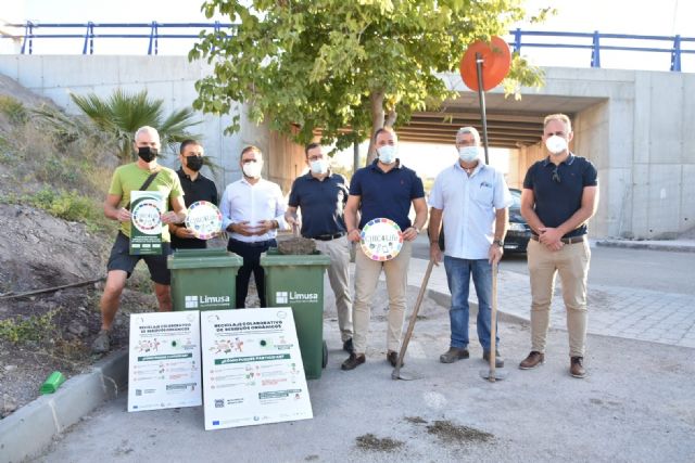 Los aledaños del IES San Juan Bosco de Lorca serán repoblados gracias al compostaje de biorresiduos recogidos en el municipio