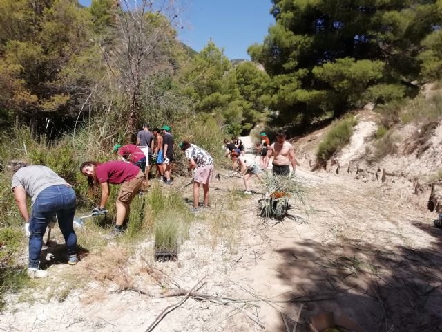 Los scouts de Lorca finalizan el proyecto de apadrinamiento 'Luchena Way' del Proyecto Libera