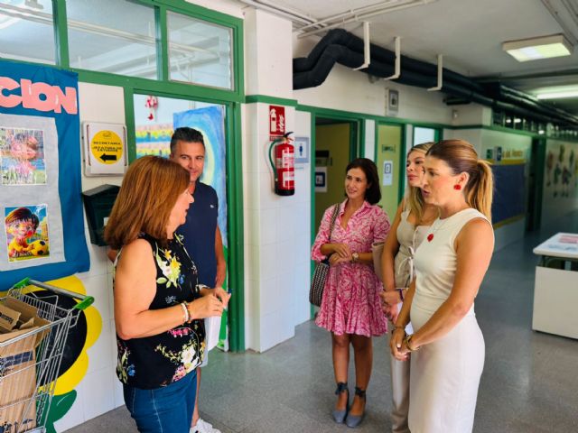 El Ayuntamiento concluye antes del comienzo del curso escolar la inspección de los 38 colegios de Lorca para prevenir la legionelosis atendiendo a la nueva normativa